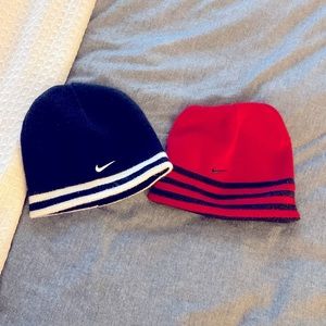2 Nike Kids Winter Hats
